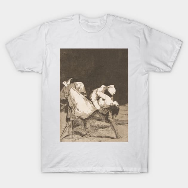 They Carried Her Off! by Francisco Goya T-Shirt by Classic Art Stall